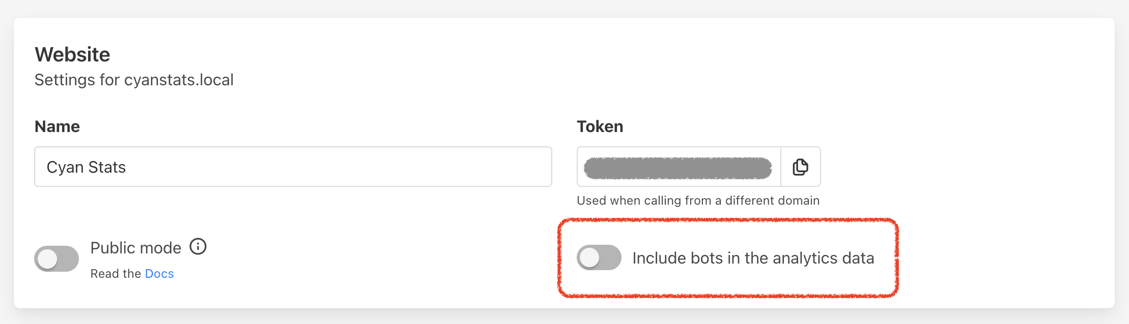 Enable bots